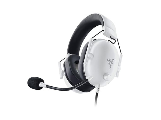 Razer BlackShark V2 X – Wired Esports Gaming Headset (White)
